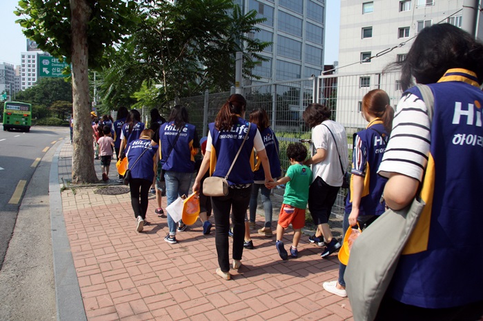 직업체험 테마파크로 가는 길