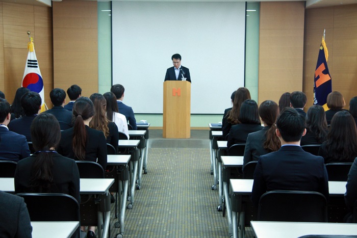 2016년 상반기 신입사원 입문과정 수료식_대표이사 수료식사