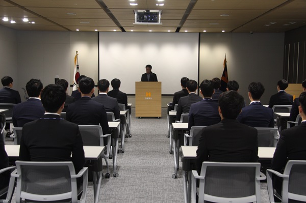 2016년 하반기 신입사원 입문과정 수료식_대표이사 수료식사