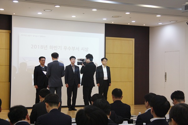 2019년 현대하이라이프 우수조직 시상